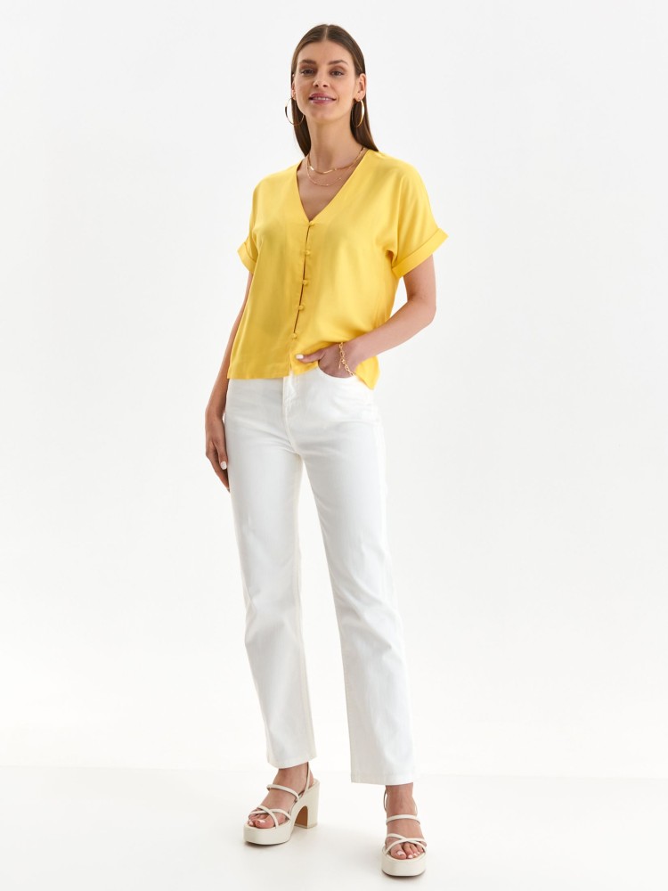 Rozpinana bluzka damska