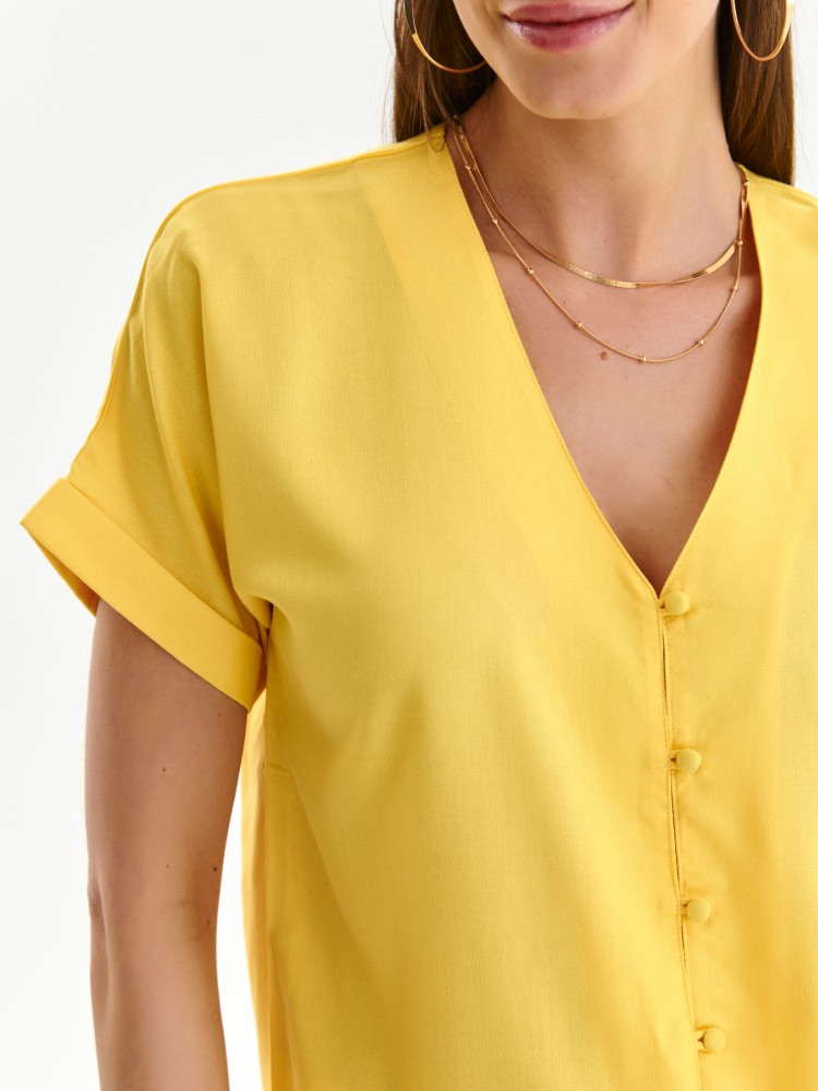 Rozpinana bluzka damska