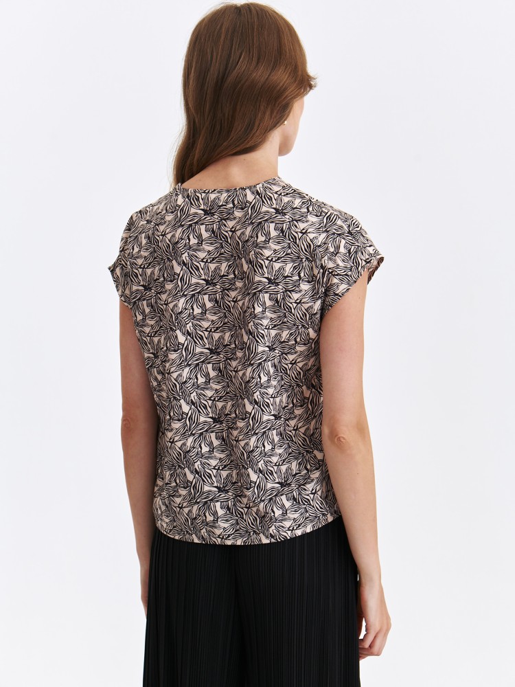 Bluzka damska z dekoltem w serek