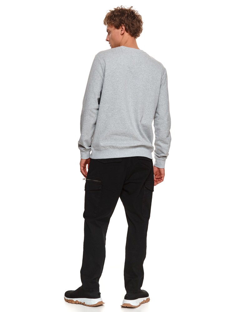 Klasyczna bluza z dzianiny recyklingowanej