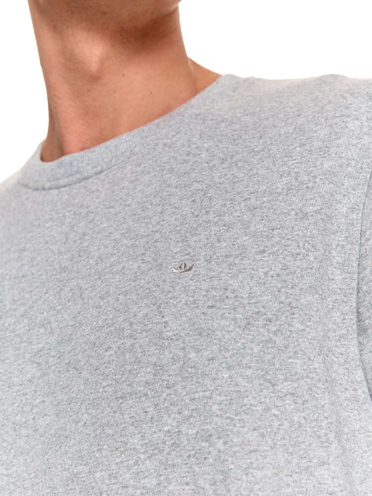 Klasyczna bluza z dzianiny recyklingowanej