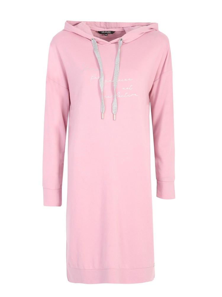 Długa bluza z ozdobnymi sznurkami