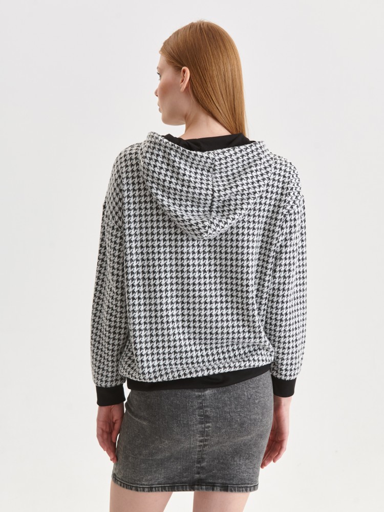 Bluza damska w pepitkę