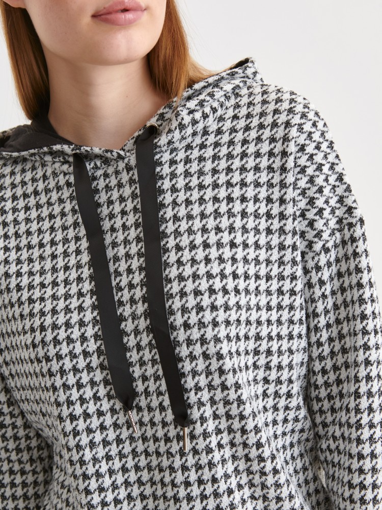 Bluza damska w pepitkę
