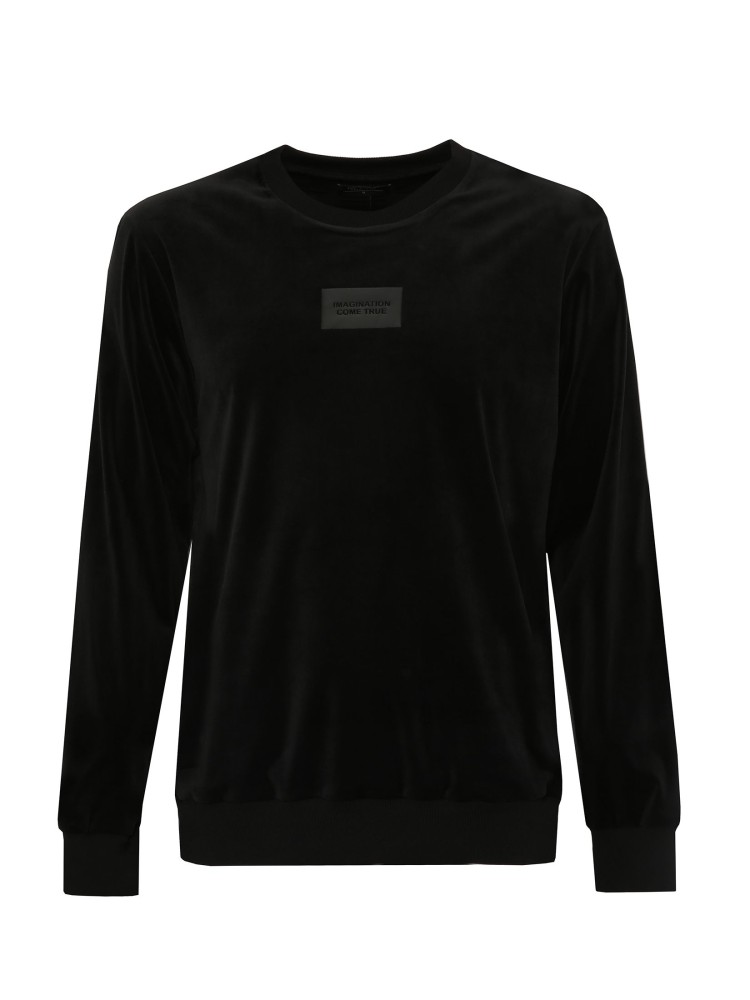 Miękka bluza z weluru