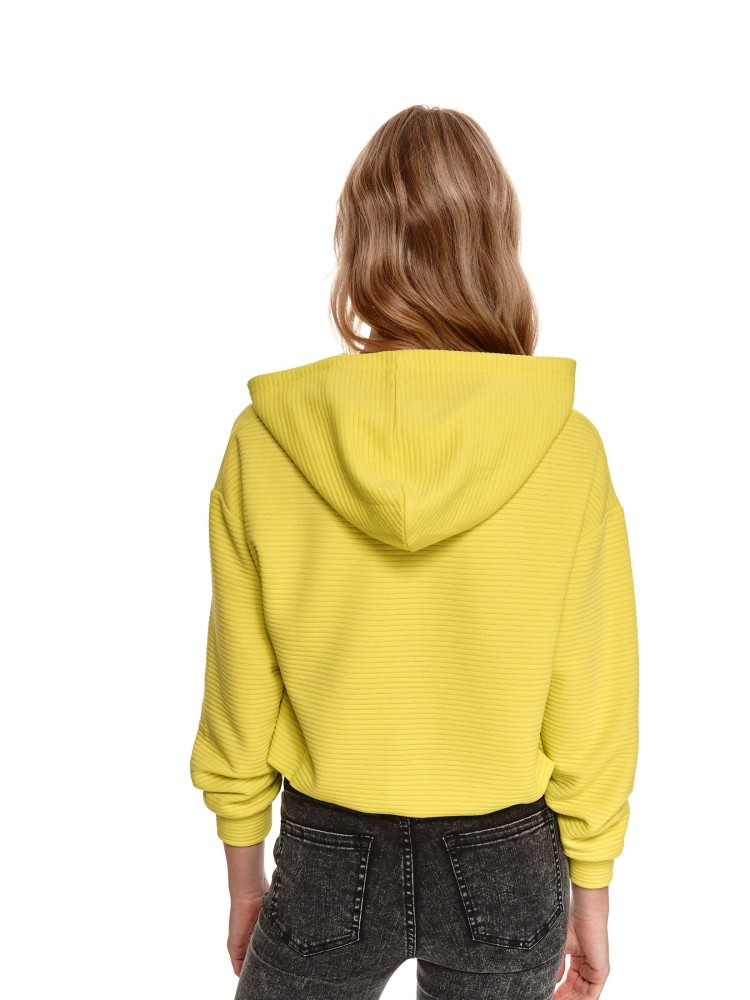 Neonowa bluza z kapturem