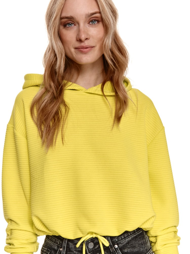 Neonowa bluza z kapturem