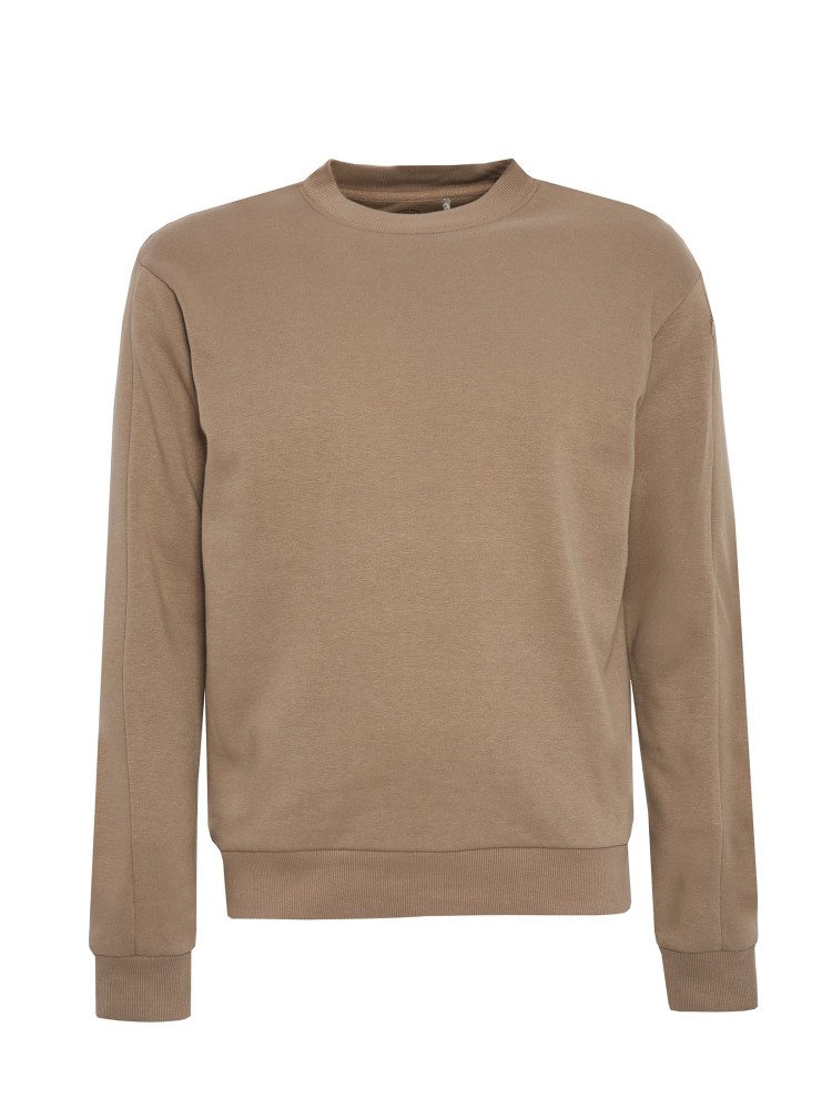 Bluza gładka z kieszenia na rękawie