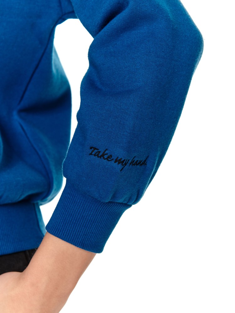 Gładka bluza ze stójką