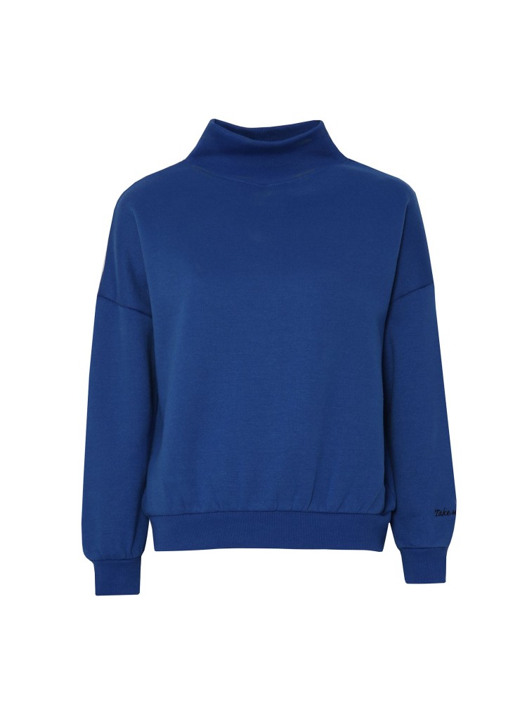 Gładka bluza ze stójką