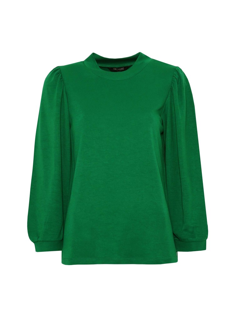 Bluza nierozpinana z bufiastymi rękawami