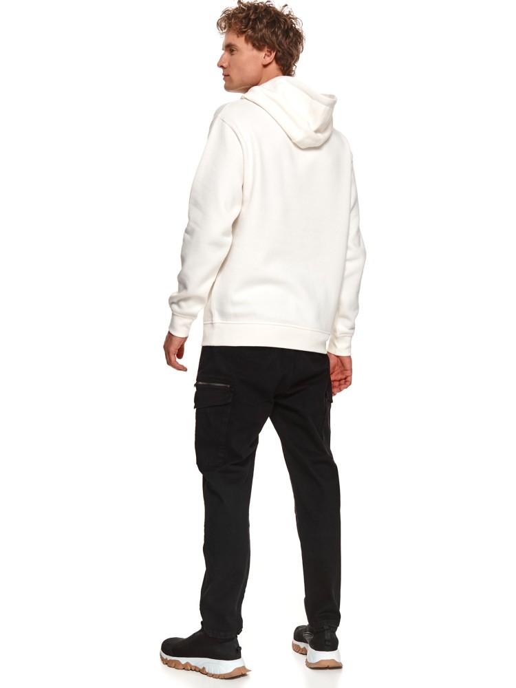 Bluza kangurka z ozdobną listwą