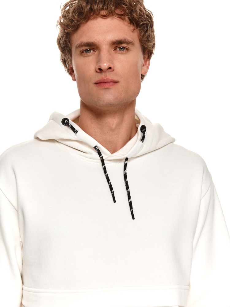 Bluza kangurka z ozdobną listwą