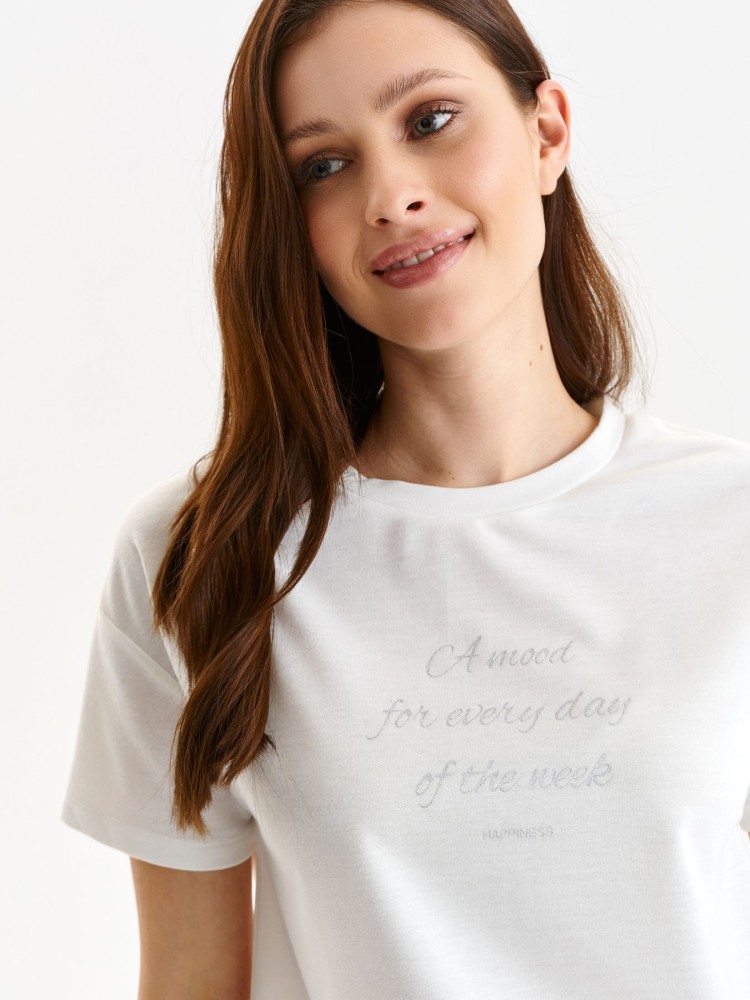 Bluza nierozpinana damska z napisem