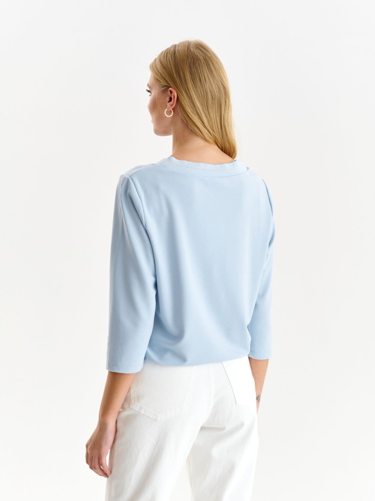 Bluza z ozdobna taśmą Bluza z ozdobna taśmą