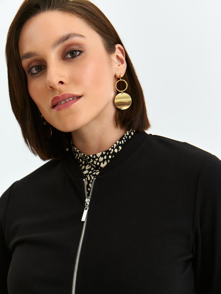 Czarna bomberka damska