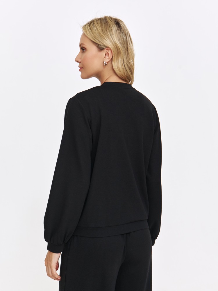 Rozpinana bluza typu bomber