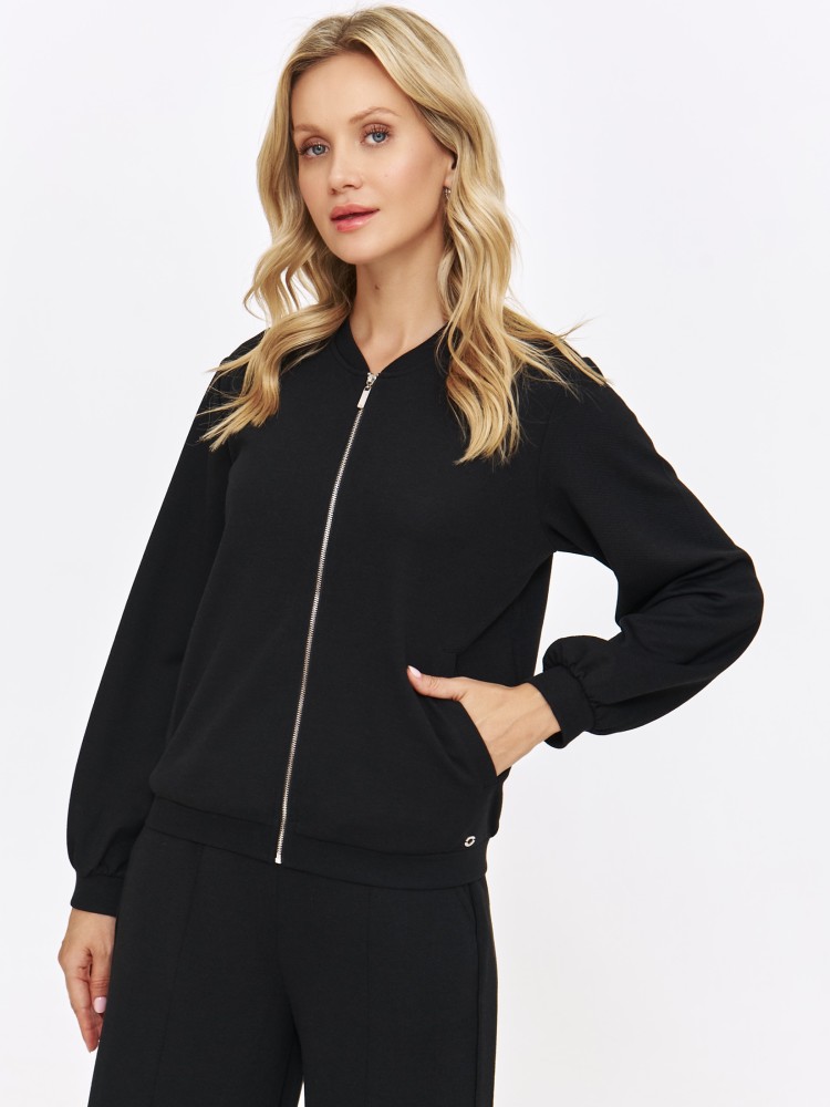 Rozpinana bluza typu bomber