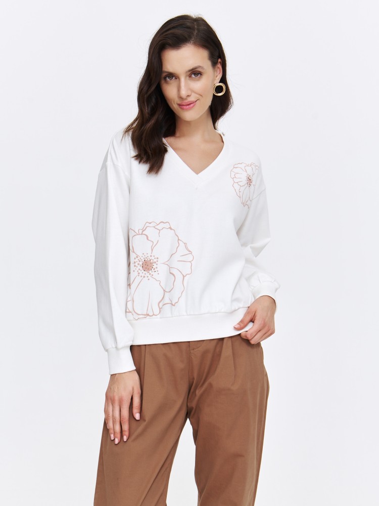 Bluza z dekoltem w serek Bluza z dekoltem w serek