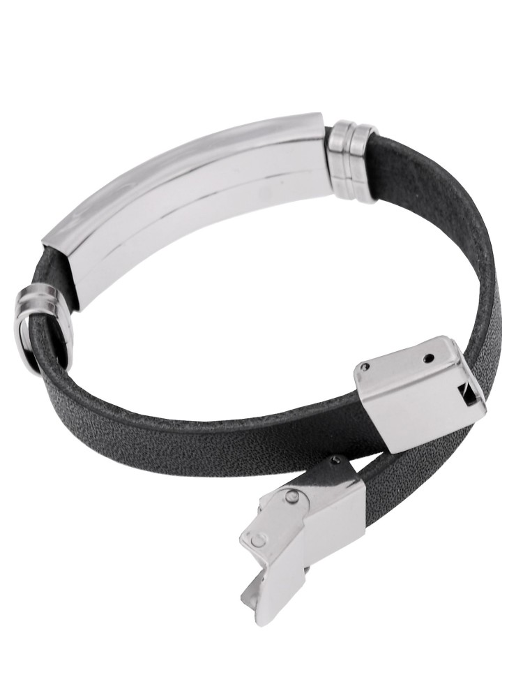 Bransoletka z łaczonych materiałów Bransoletka z łaczonych materiałów