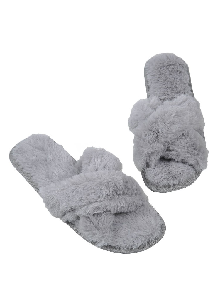 Kapcie z miękkim futerkiem