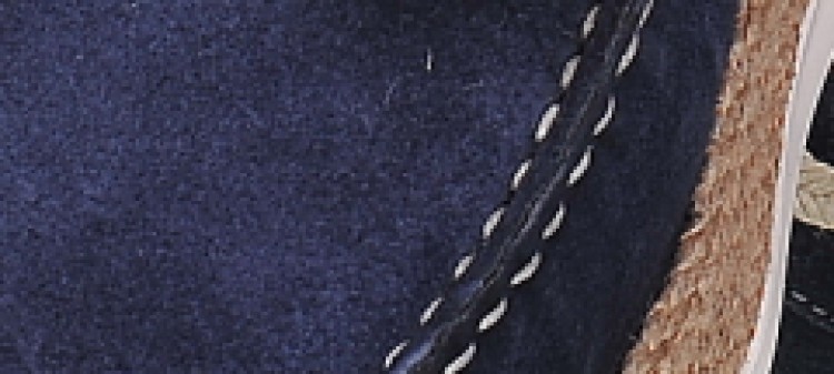 Skórzane mokasyny w marynarskim stylu