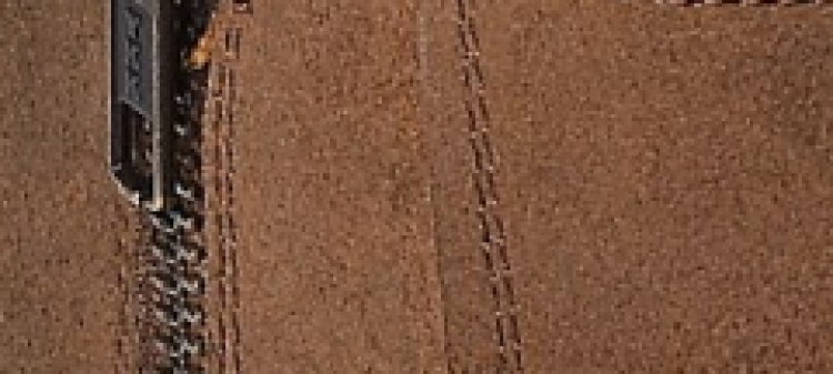 Skórzane botki na grubej podeszwie