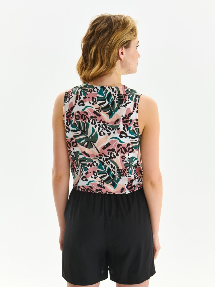 Bluzka damska bez rękawów