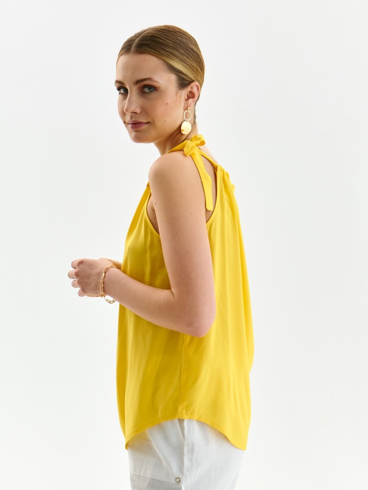 Gładka bluzka na ramiączka Gładka bluzka na ramiączka