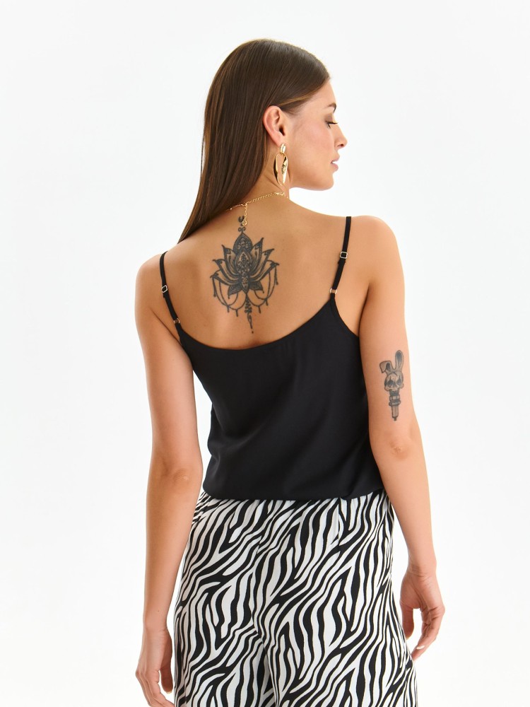 Bluzka damska bez rękawów