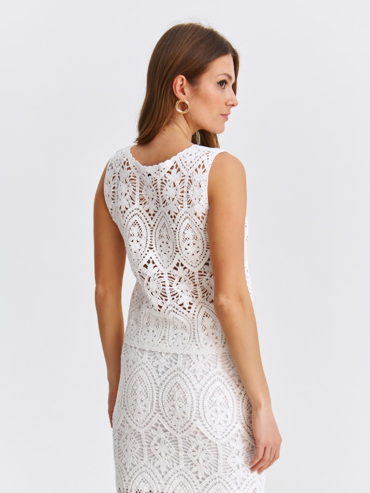 Bluzka koronkowa biała  Bluzka koronkowa biała