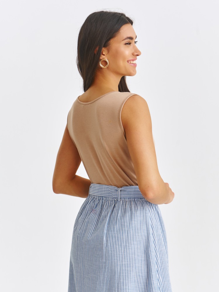 Bluzka damska bez rękawów Bluzka damska bez rękawów