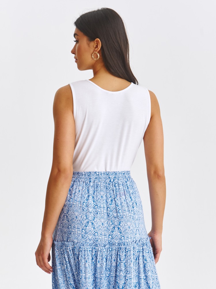 Bluzka damska bez rękawów Bluzka damska bez rękawów