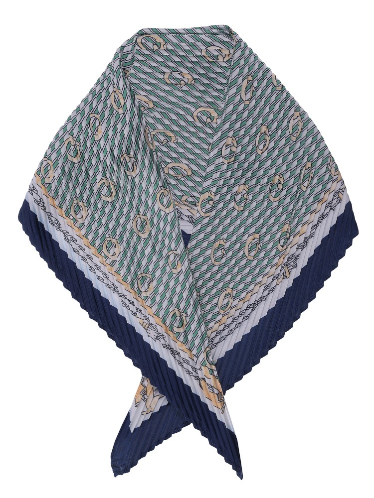 Prążkowana chusta damska