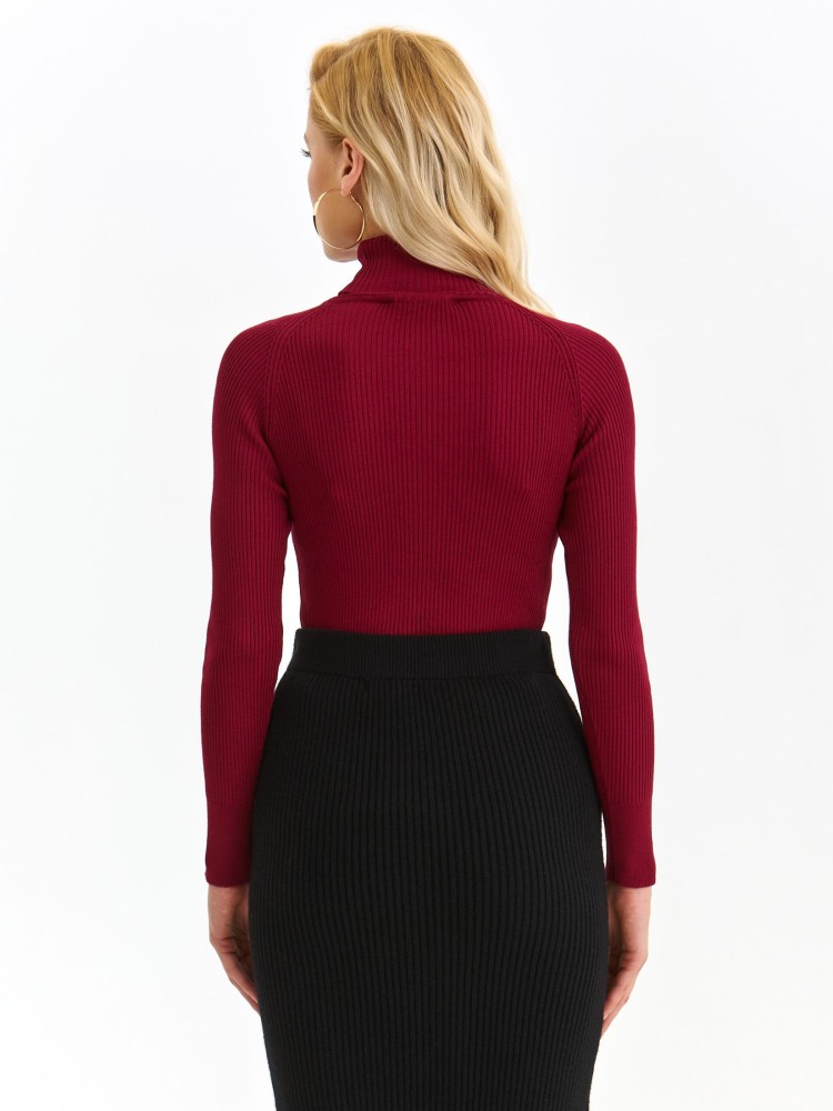 Dopasowany sweter z golfem Dopasowany sweter z golfem