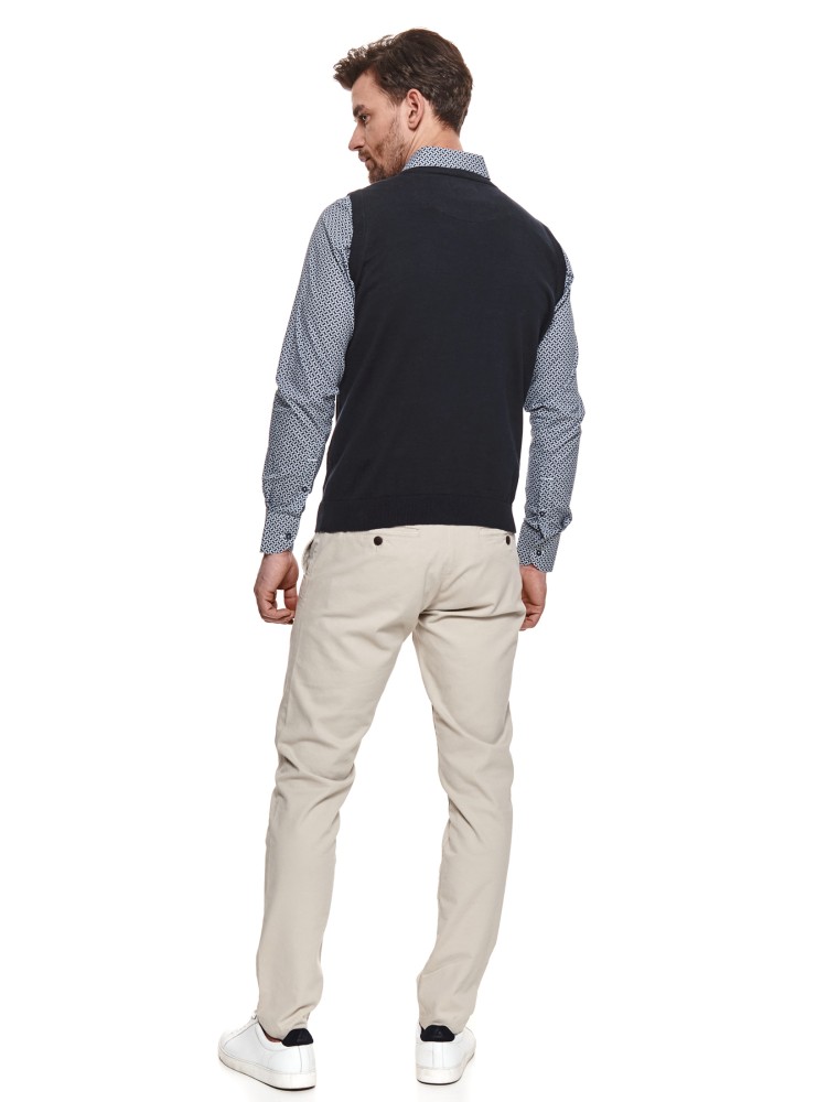 Kamizelka z przeplotami