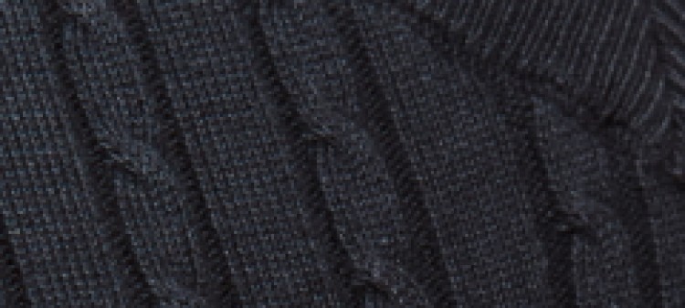 Kamizelka swetrowa z przeplotami