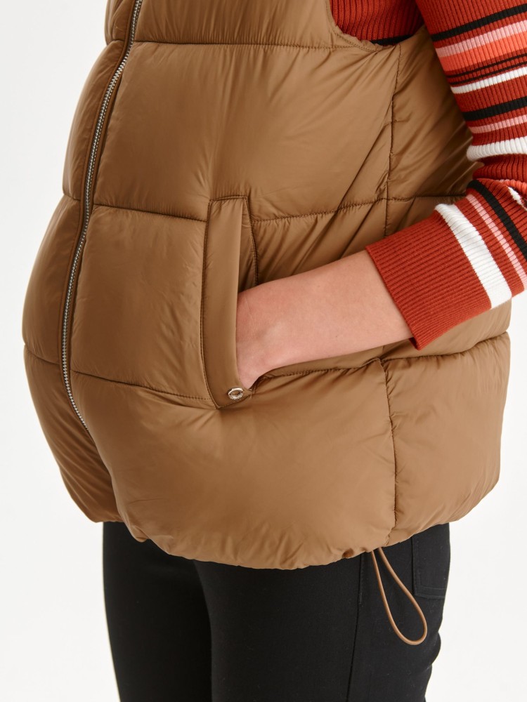 Kamizelka damska z kapturem