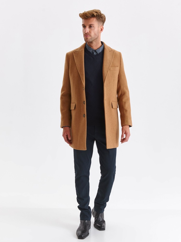 Kamizelka dzianinowa z żakardowym wzorem