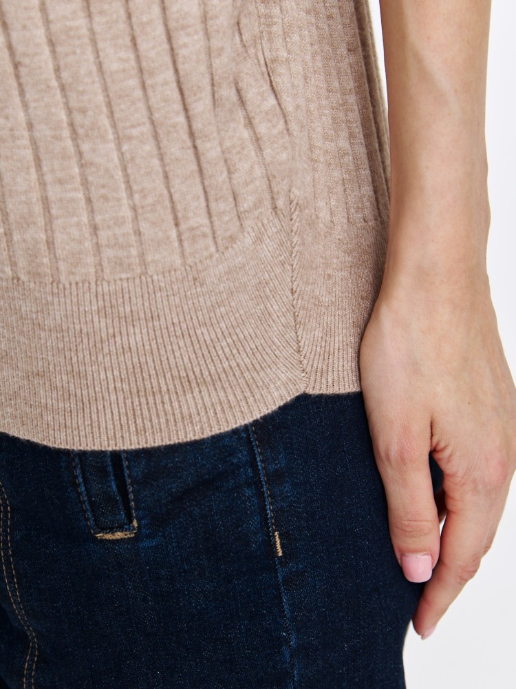 Swetrowa kamizelka damska Swetrowa kamizelka damska