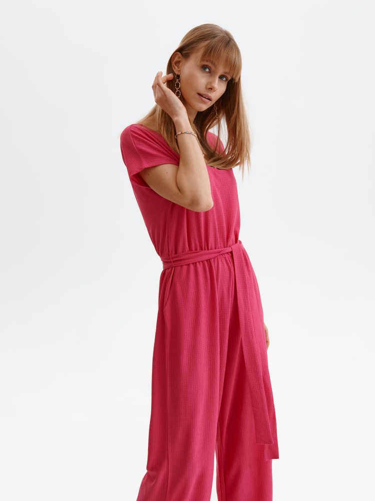 Kombinezon damski o luźnym kroju