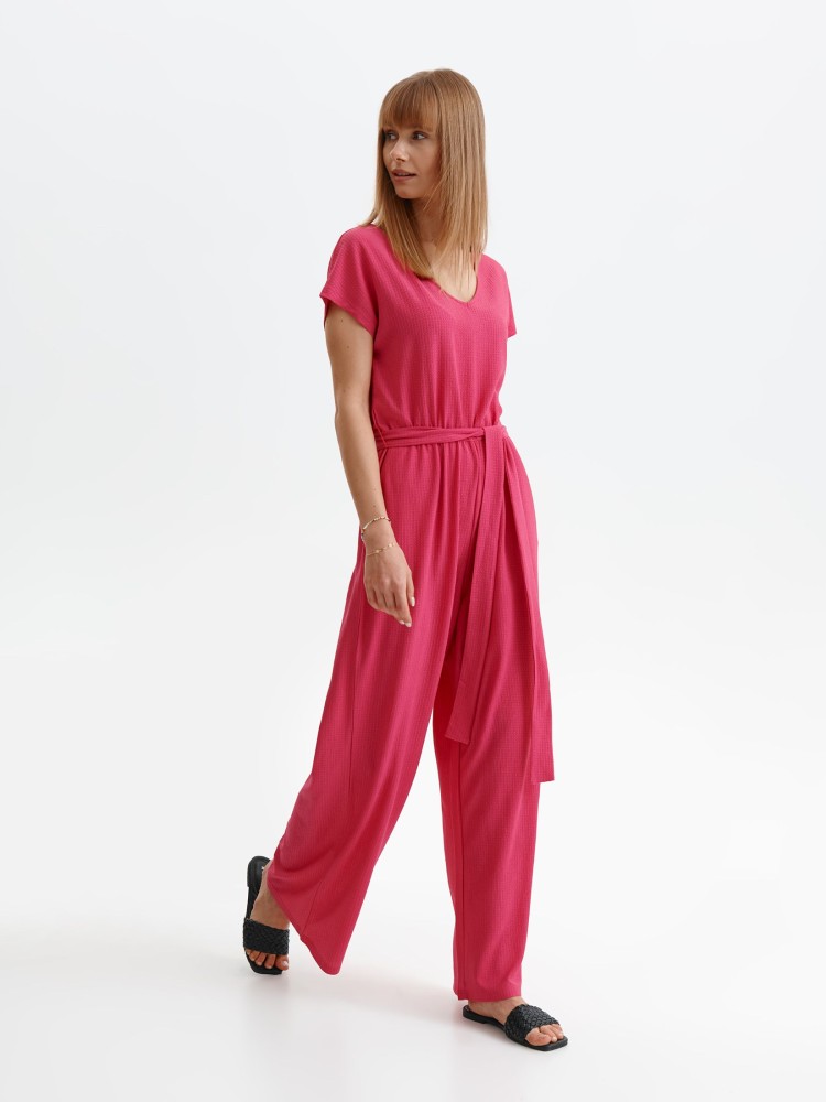 Kombinezon damski o luźnym kroju