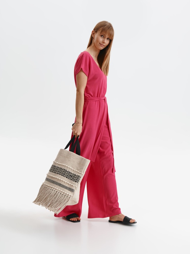 Kombinezon damski o luźnym kroju