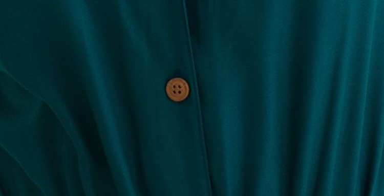 Gładki kombinezon z wiązaniem w talii