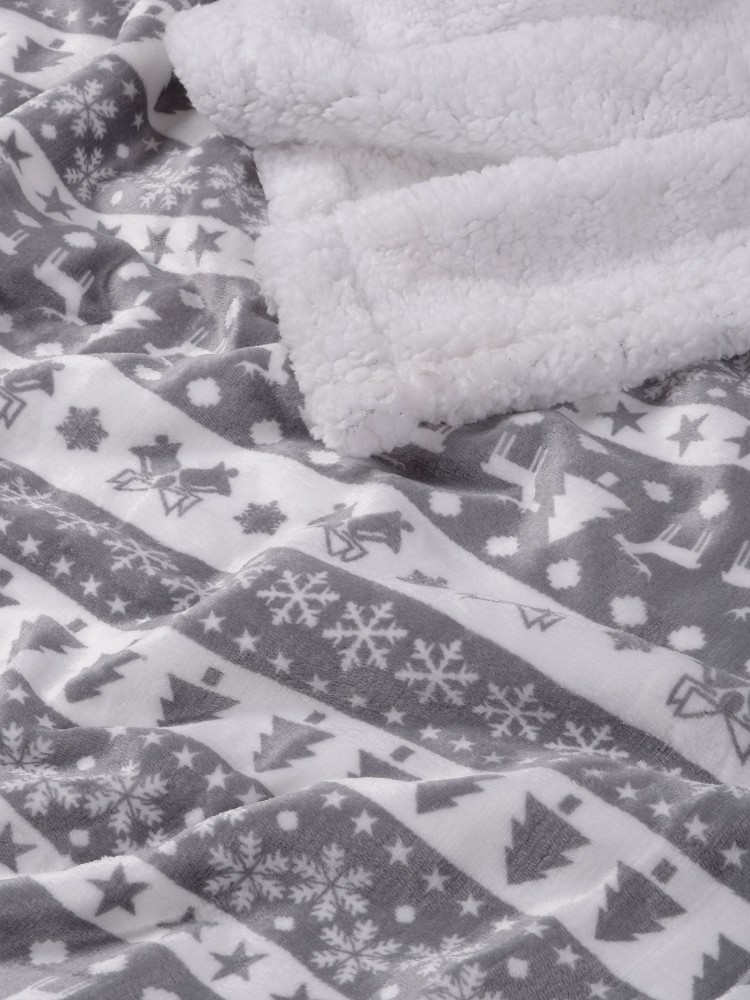 Gruby koc świąteczny