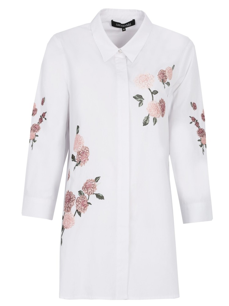 Koszula damska z haftem