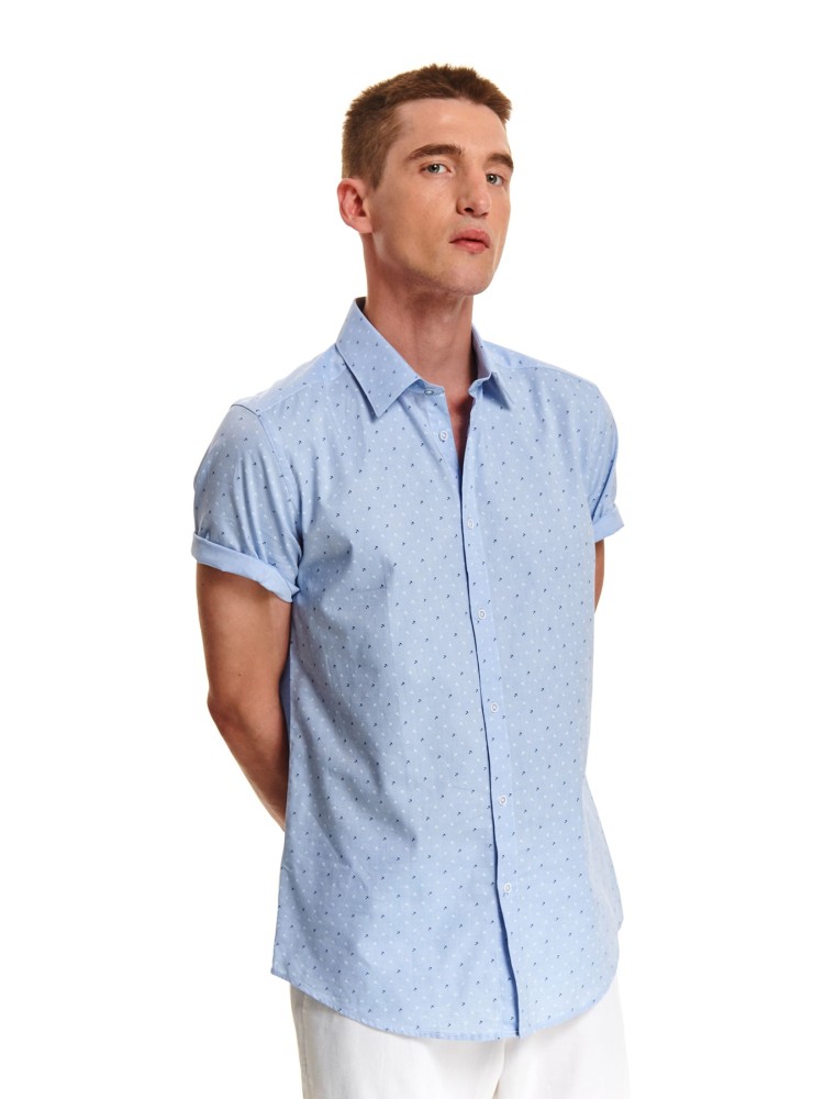 Koszula z jakości oksford z nadrukiem