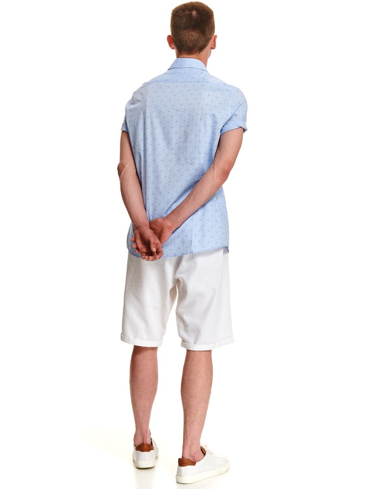 Koszula z jakości oksford z nadrukiem