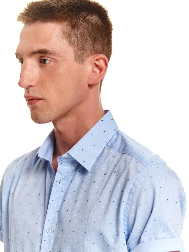 Koszula z jakości oksford z nadrukiem