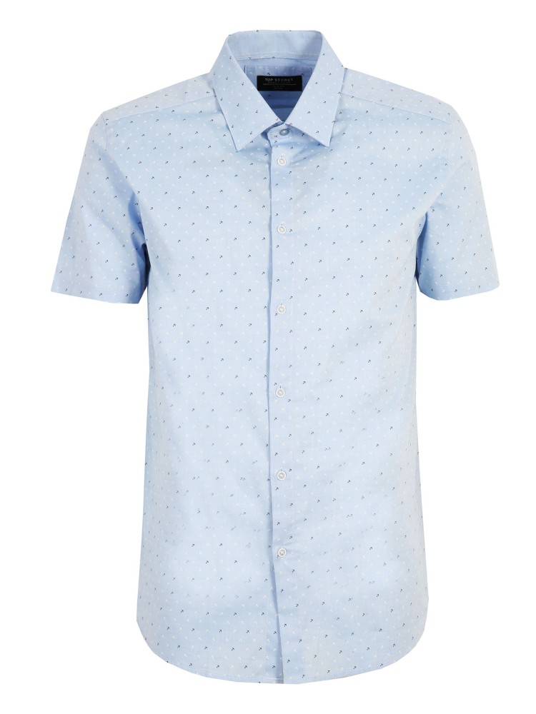 Koszula z jakości oksford z nadrukiem